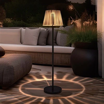Luces de piso al aire libre solar